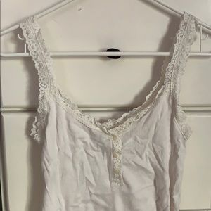 Lace tank top